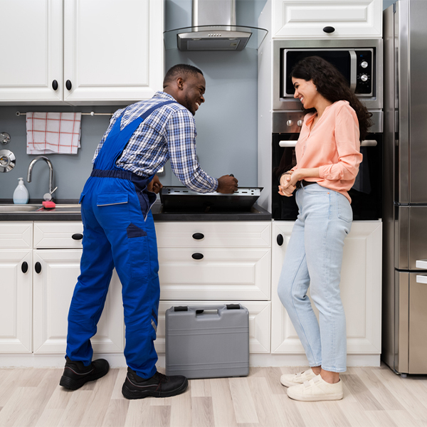 how long does it typically take to complete cooktop repair services in Okolona